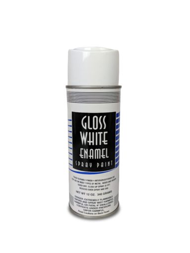 Gloss White Enamel Spray Paint Image