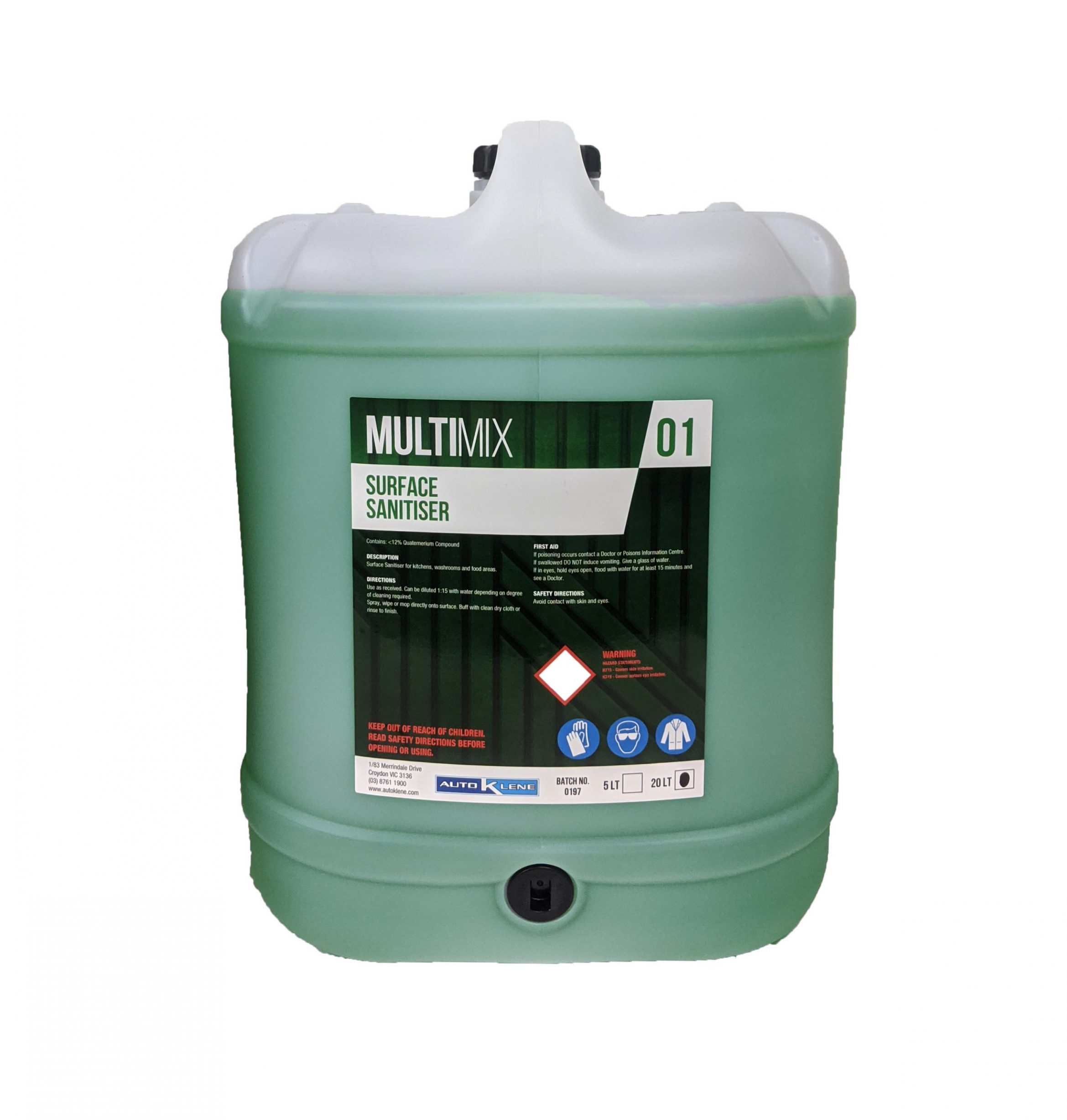 MultiMix 1 - Non Rinse Sanitiser Image